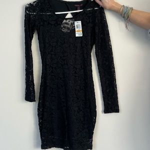 nwt Black lace dress